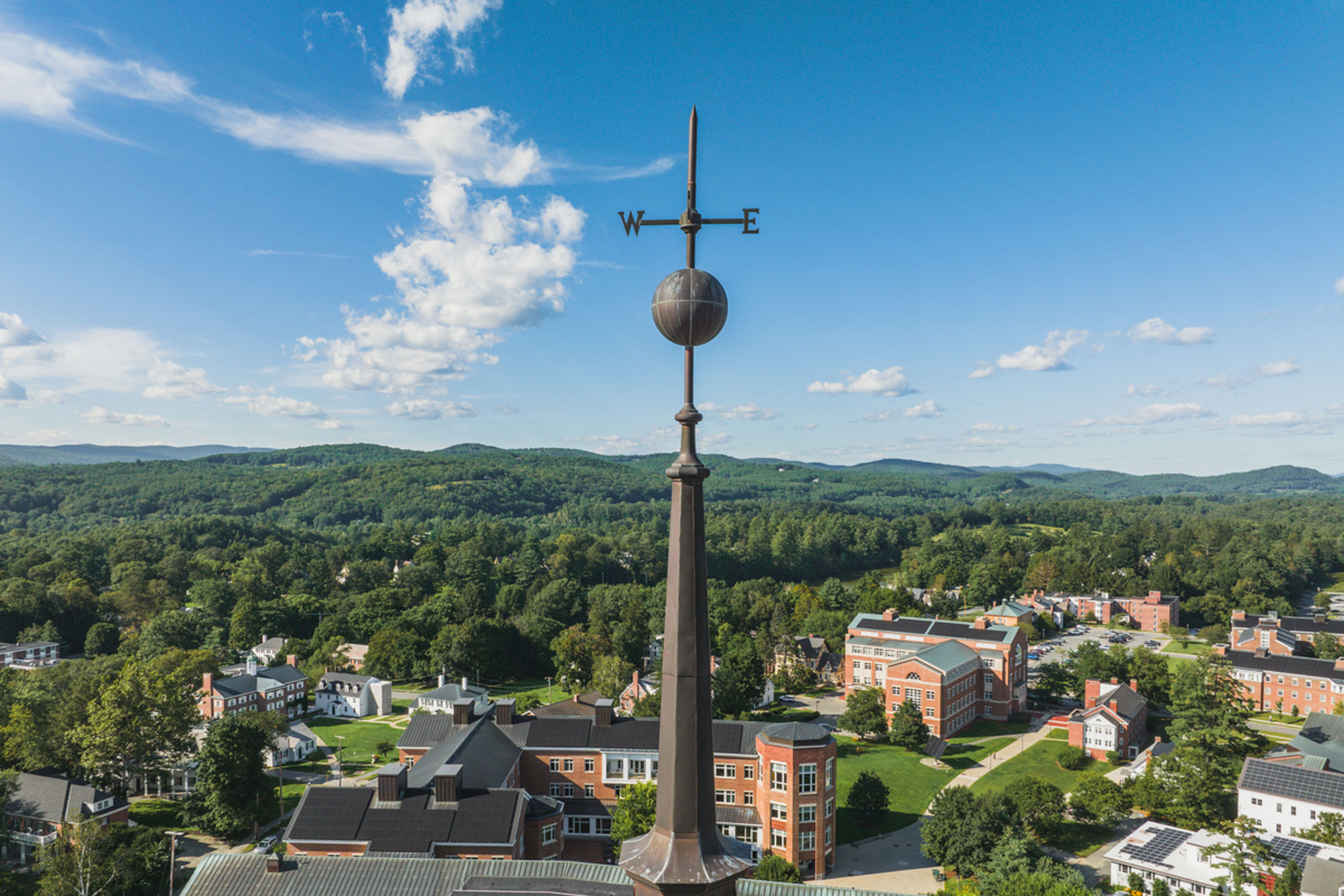 Baker tower spire