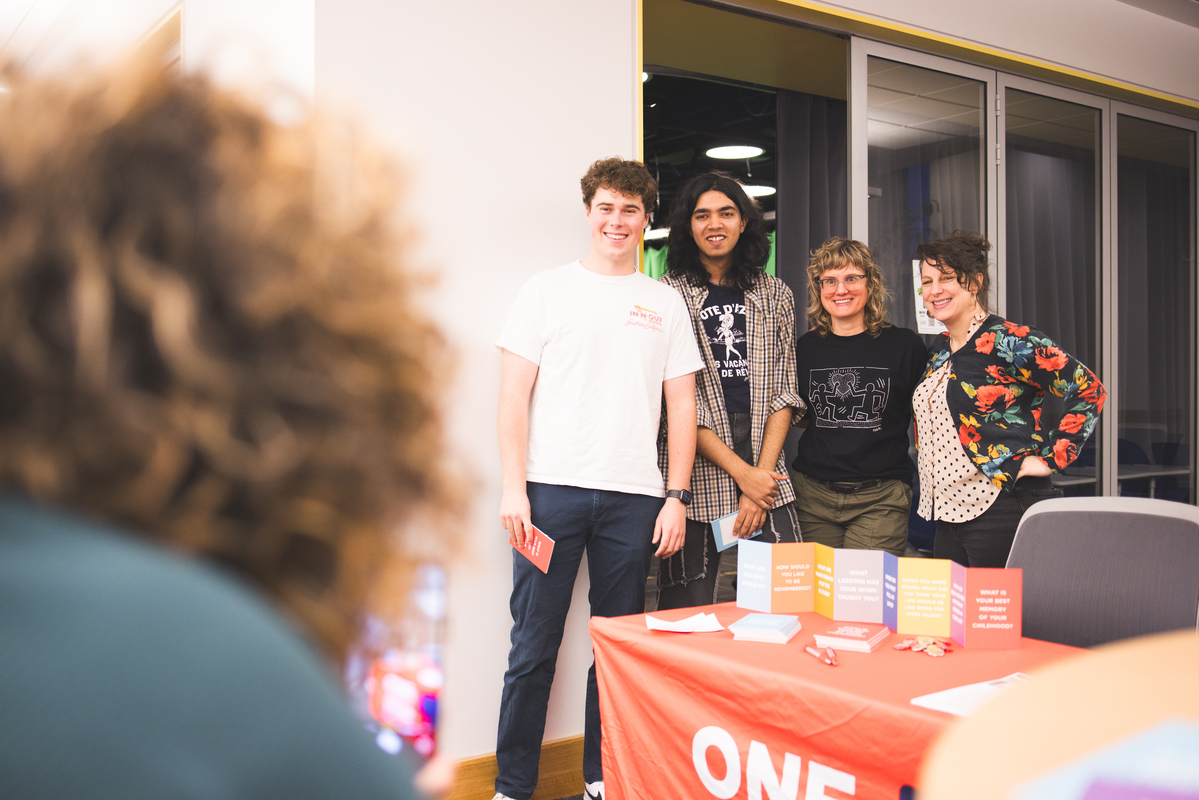 Jack Coleman, Shakeb Arsalan, Stephanie Glaros, and Diane Bezucha