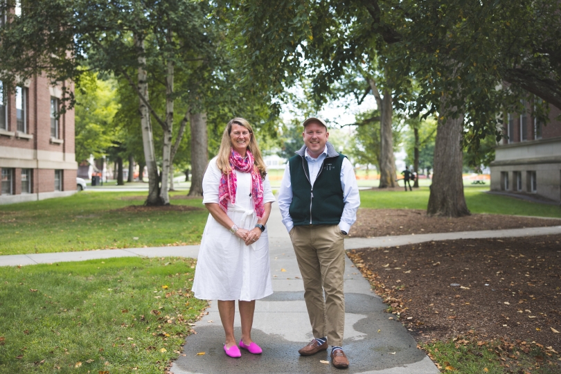 Eric Ramsey and Anne Hudak